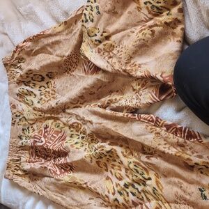 Animal Print Lounge Pants size xl